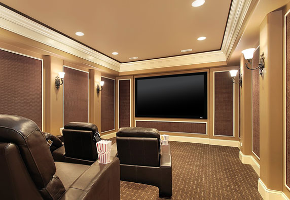 Home Theater straight on